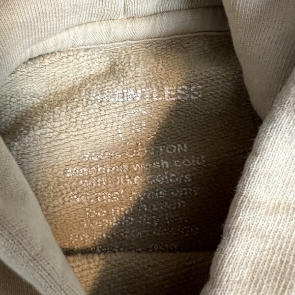 Talentless Hoodie Adult Medium Tan Kim Is My Lawyer Heavyweight Pullover Cotton - Picture 6 of 8